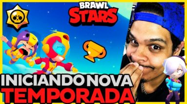 🔴BRAWL STARS AO VIVO | INICIANDO NOVA TEMPORADA DO PASSE | CONCORRA A 150 REAIS EM GIFT