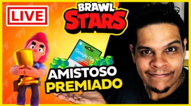 🔴BRAWL STARS AO VIVO | AMISTOSO PREMIADO VALENDO GIFT CARD |