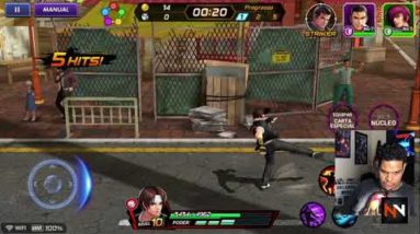 JOGANDO THE KING OF FIGHTERS ALL STAR PELA PRIMEIRA VEZ