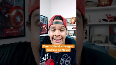 Tom Holland entrega Andrew G. de Novo! #shorts #tomholland #andrewgarfield #spidermannowayhome