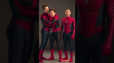 O Melhor trio de super heróis! #shorts #spidermannowayhome #tomholland #andrewgarfield #tobeymaguire