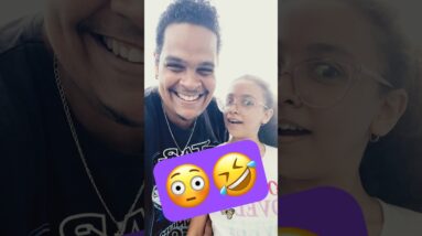 Ela não esperava! How Cute fun Family geek 🚫❤️😂👧🏻💥🚀🌈✅