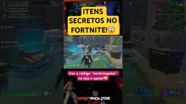 O Drop Secreto mais Roubado do Fortnite!😱🤯🗡️🎮🕹️