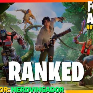🔴FORTNITE AO VIVO | ATUALIZAÇÃO | RANKED | CREATOR CODE 'NERDVINGADOR' #ad