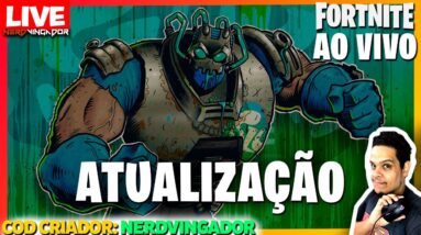 🔴FORTNITE AO VIVO | REVELEI UM SEGREDO | CREATOR CODE 'NERDVINGADOR' #ad