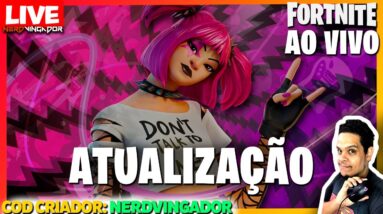 🔴FORTNITE AO VIVO | REVELEI UM SEGREDO | CREATOR CODE 'NERDVINGADOR' #ad