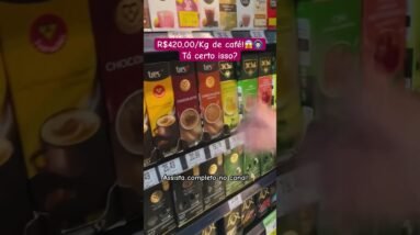 O café mais caro do Brasil!😳😱🙆🏻‍♂️💰💸💵
