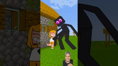 Qual sua opinião sobre essa animação Minecraft?😱🎮🕹️👾