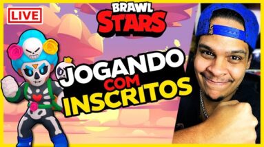🔴BRAWL STARS AO VIVO | JOGANDO COM INSCRITOS | ‹ Nerd Vingador ›