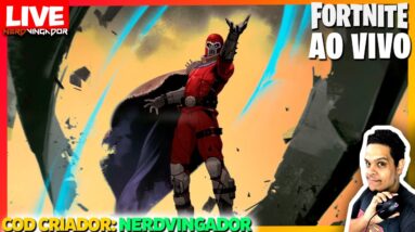 🔴FORTNITE AO VIVO | ATUALIZAÇÃO | COD 'NERDVINGADOR' #ad