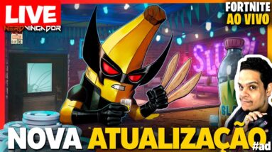 🔴FORTNITE AO VIVO | SUPER NOVA ATUALIZAÇÃO | COD 'NERDVINGADOR' #ad