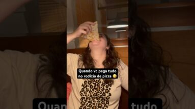 Não aguentou comer 😂