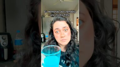 Não quer tomar remédio