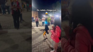 Os robôs chegaram 😱😱😱