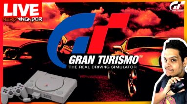 🔴 Gran Turismo PS1 Ao Vivo | Live Retrô | ‹ Nerd Vingador › 🏎️🔥