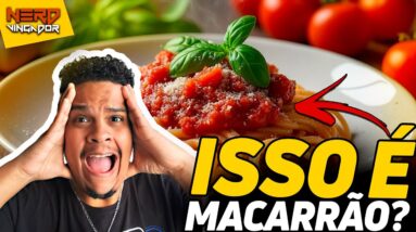 MACARRONADA A BOLONHESA COMO VOCÊ NUNCA VIU!🍝😋 É O NERD NA COZINHA!🤣
