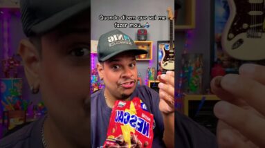 O que você não consegue parar de comer?!🤷🏻‍♂️😜